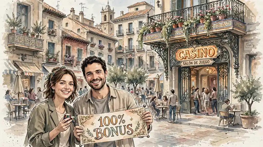 Bono de casino del 100%: condiciones y uso en España